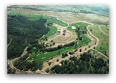 Top down view of lot at Serrano Country Club in El Dorado Hills, CA.